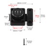 QWORK Keyless Cabinet Password Latch, Combination Lock for Wooden, Glass,