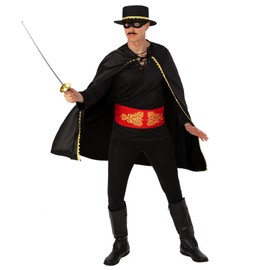 Fun Shack Senor Bandit 90s Fancy Dress Costumes for Men, Spanish Fancy Dress Men, Spanish Dress Up, Mexican Fancy Dress men Medium