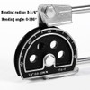 7/8" OD Tube Bender, Lever Type Manual Pipe Bender, Heavy