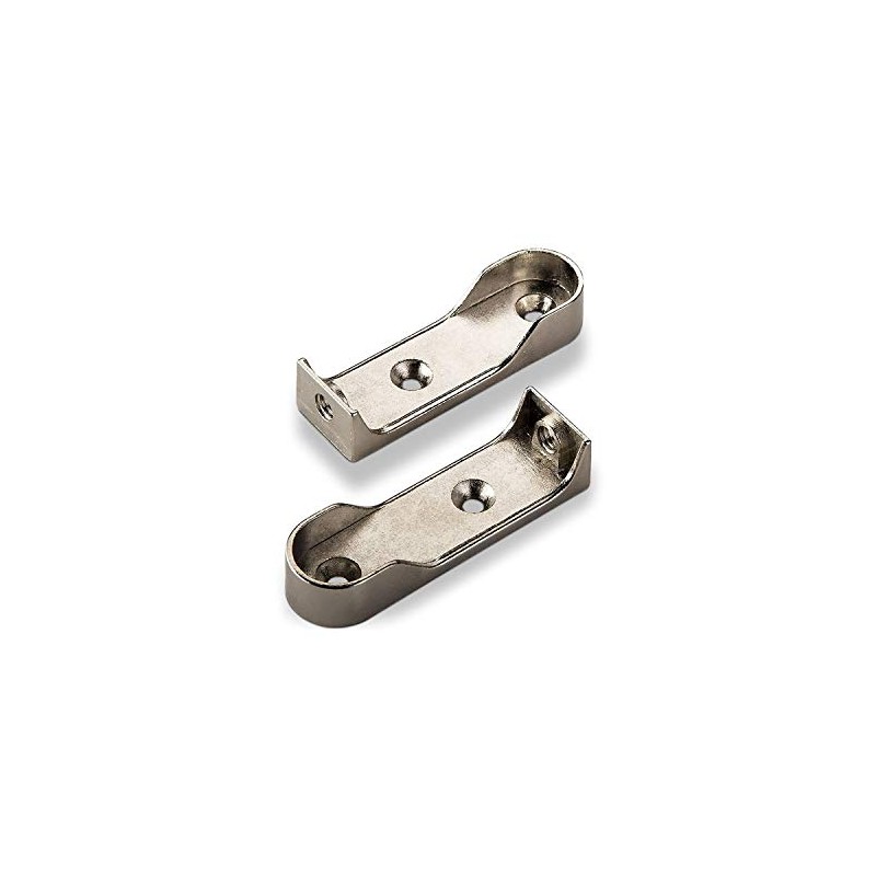 SO-TECH® 1 Pair of Wardrobe Rail Bearings for Oval Cupboard