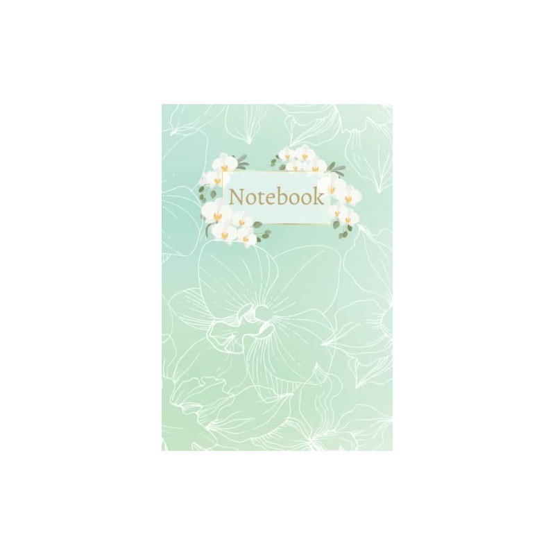 Notebook: Orchid notebook, journal