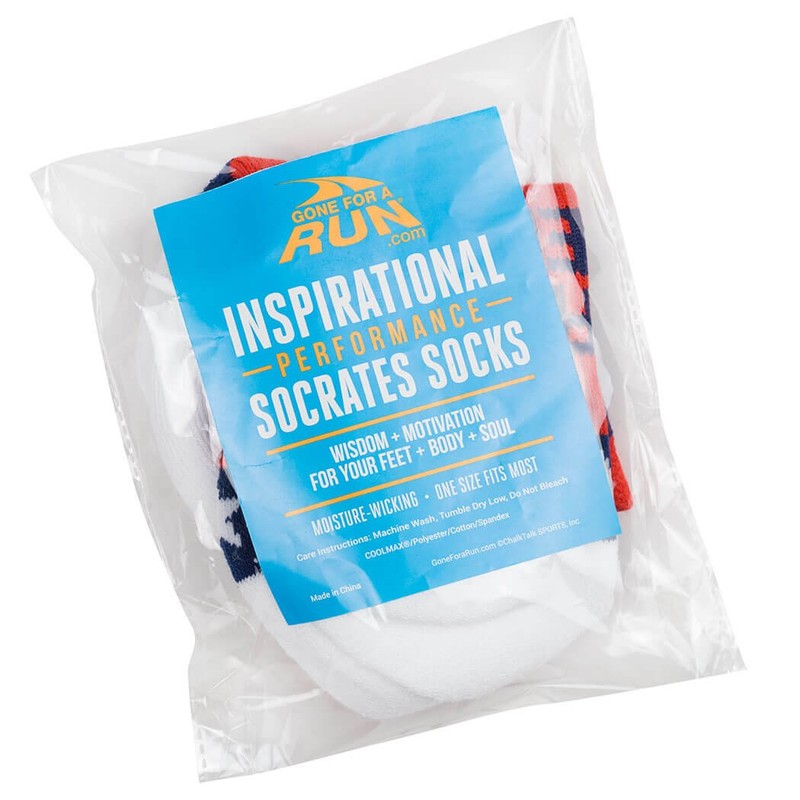 Inspirational Athletic Running Socks | Women's Woven Low Cut |