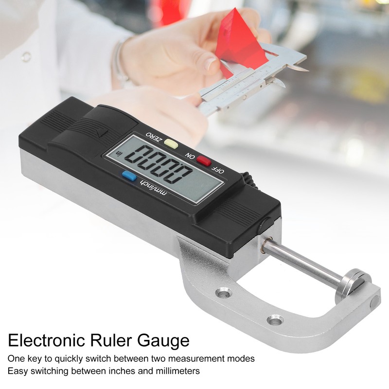0‑25mm/0‑1in Digital Micrometer Electronic Thickness Outside Gauge Ruler Induatrial Grade