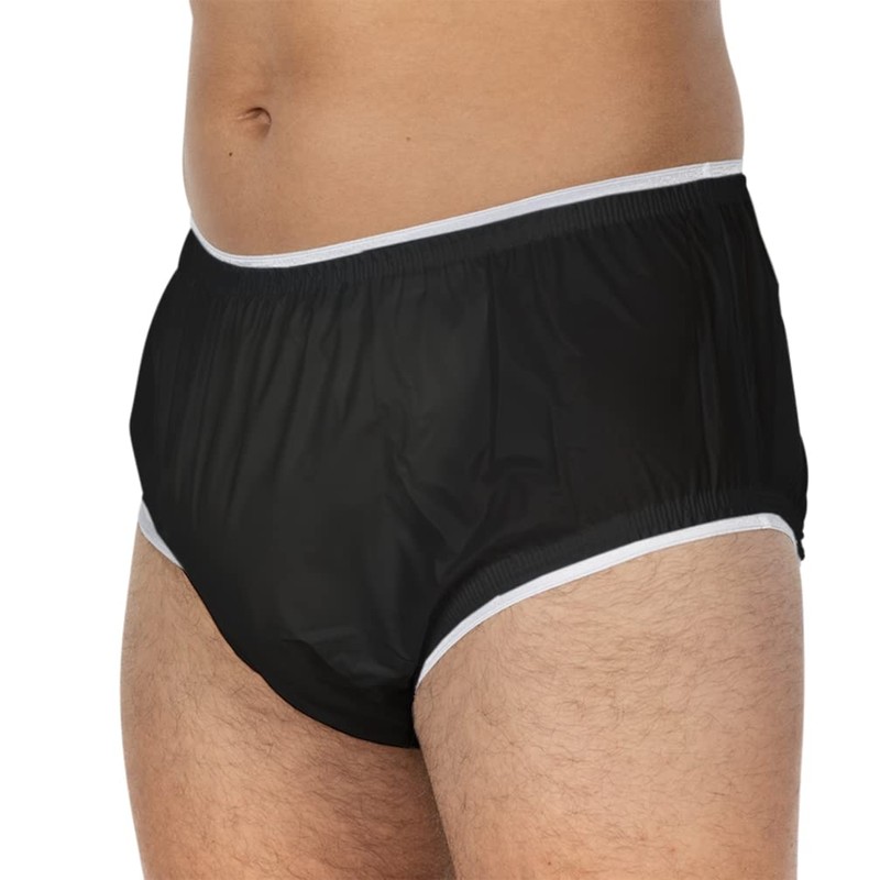 Suprima 1-206-037 Unisex PVC Incontinence Briefs Size 42 Mint