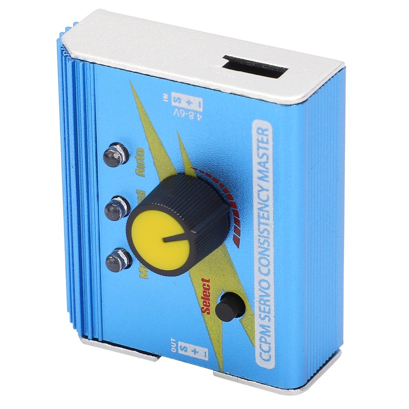 ESC Servo Tester CCPM Servo Consistency Master with 3‑Gear Indicator