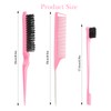 3 Pcs Hair Styling Brush Set - Double Sided Edge