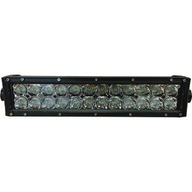 Tiger Lights TLB410C 12V 14" Double Row LED Light Bar 6 Amps, 72 Wattage, 14" Length, 3 1/2" Width, 3" Depth, 5400 Lumens, Flood/Spot Combo Off-Road Light
