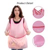 TZMFHD Laundry Apron With Pouch, Exquisite Sleeveless Clothes Drying Apron,