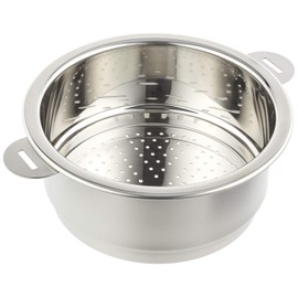 Miyazaki Seisakusho Totoku Pot Steamer 7.1 inches (18 cm) Made in Japan IH Compatible All Heat Source Compatible JN-18UE