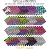 6x6 Pattern Paper Pack - Rainbow Animal Prints - features