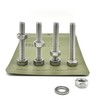 M6x40 Hex Bolt Set (4 Pack) Nut & Washer –