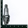 Bayonet Design - Spark Plug Embroidered Patch - Wax Backed