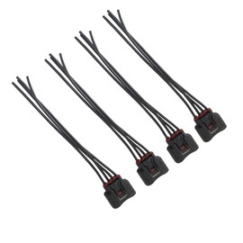 Ignition Coil Female Plug Connector Harness Fit for Toyota RAV4 Hybrid LE+ Sport Utility 4-Door 2.5L 2494CC 152Cu. in. l4 Full Hybrid EV-Gas (FHEV) DOHC Naturally Aspirated 2017 by Qblahip