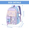 MCWTH School Backpack for Girls, Lightweight Waterproof Cute Bunny School