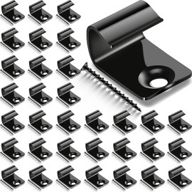 Dunzy 80 Pack 304 Stainless Steel Start Clips Universal Decking Clip with Decking Screws for Composite Deck Boards, Hidden Fasteners