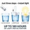 Safe Candle Lantern Alternative, Battery-Free Emergency Light for Power Outages