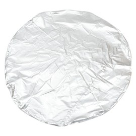 Mipcase 1Pc Round Hot Tub Cover Grey Outdoor Bathtub Protector for Pool Garden Spa Shield Against Rain Sunlight Durable Material