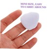 Beavorty 3pcs Mini Powder Puff Velour Soft Triangle Applicators for