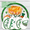 96 Pcs St. Patrick’s Day Party Supplies 350 GSM Spring