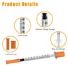 20 Pack 0.5ml 30Gx8mm Disposable Measuring & Dispensing Tools, Individually