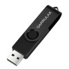 GARRULAX USB Flash Drive, 8GB USB 2.0 Rotatable Memory Stick