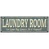 Machine Washable Text Design Rug Non-Slip Rubberback 2x5 Laundry Room