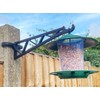 HowseHold Hanging Bird Feeder Brackets for Concrete Fence Posts [