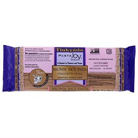 Tinkyada Brown Rice Pasta, Spaghetti, 1 Pound (Pack of 12)