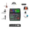 Doslnlya MW-4 Professional Audio Mixer - 4 Channel Portable Sound