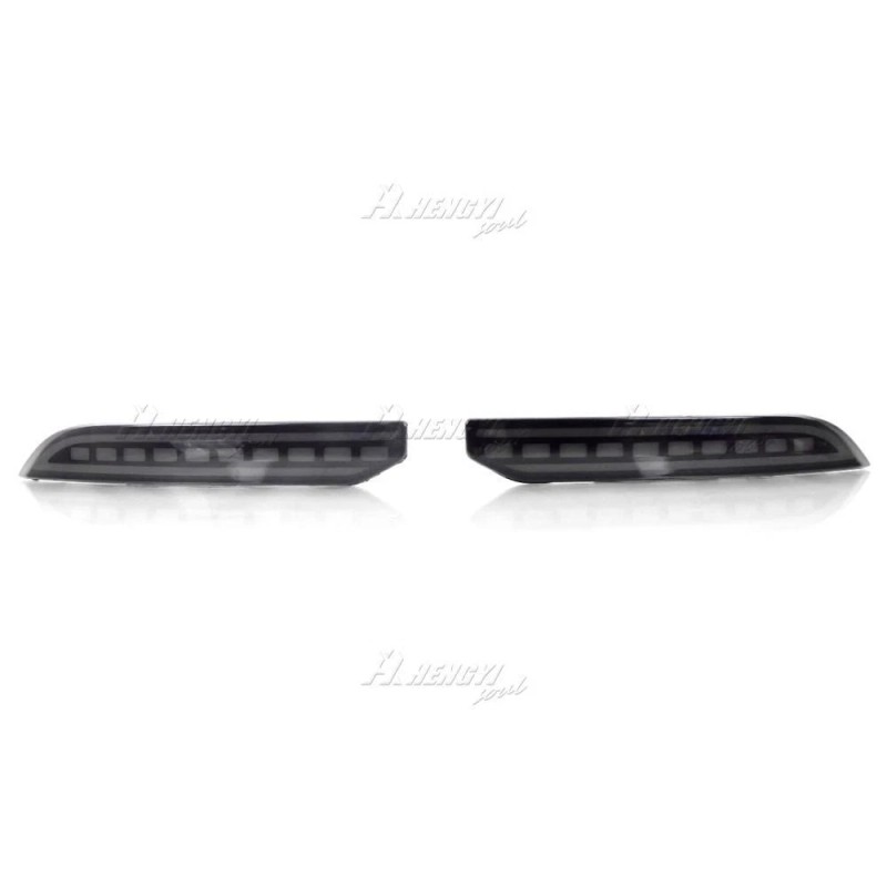 HHENGYISOUL Smoked LED Rear Reflector Light Turn Singal Lamp For