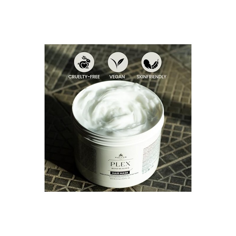Kallos Mascarilla capilar Plex Bond Builder Tratamiento reparador de enlaces
