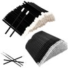 400 pieces Mascara Wands and Lip Wands, Black Micro Brushes