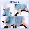 Rat Chef headband, removable mouse plush toys, adjustable headbands for