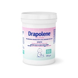 2 x Drapolene Cream 200g Tub | Prevents and Treats Nappy Rash | Soothes and Protects Baby's bottom from newborn onwards