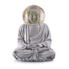 DONKEY Summerglobe - The Grey Buddha Decorative Figure with Snow