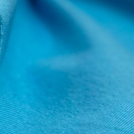 Cotton Spandex Jersey Fabric - 4 Way Stretch - 60" Width Sold by The Yard - Ideal for T-Shirts, Dresses, Athleticwear Apparel (Aqua, 1 Yard)