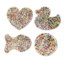 4PCS Skin Picking Fidget Toys PVC Pick Pad Fidget Sensory Toy for Trichotillomania Dermatillomania ADHD OCD Skin Pickers