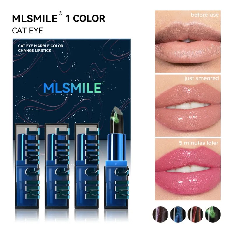Set Con 4 Lápices Labiales