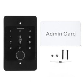 WiFi Access Control Keypad Waterproof Remote Control Versatile Fingerprint Door Lock Entry Keypad for Home Garage Office DC12 to 24V