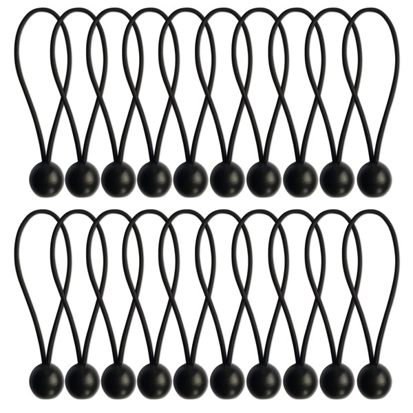 Bungee Cords Set of 20 Pieces – 6 Inch Multifunctional