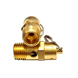 1/4" NPT, 140 PSI, Air Compressure 140 PSI, Pressure Relief Pressure Valve (2 PCS)