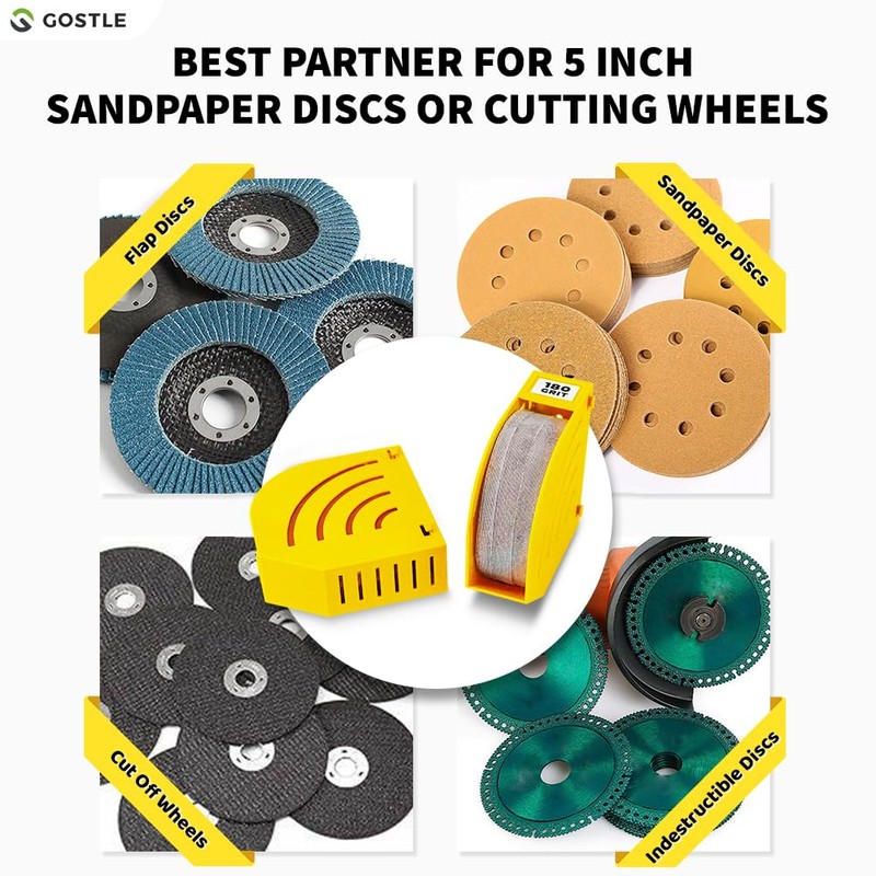 5 Inch Professional Sanding Discs Storage Bins - 10 Bins