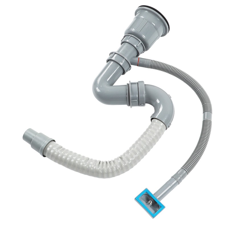 Stainless Steel Sink Drain Assembly with Cage S Bend Hose