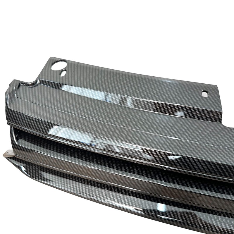 BST BSSP Badgeless Sport Style Front Grille Black Carbon Fiber