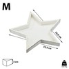 Cepewa Set of 3 "Star" Decorative Plates in 3 Sizes