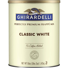 Ghirardelli Beverage Mix, Classic White 50 Ounce.