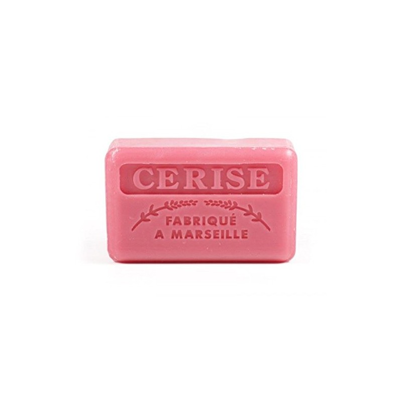 125g Savon De Marseille Soap - Cherry (cerise) by Foufour