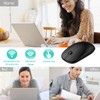 Wireless Mouse, Vssoplor 2.4G Slim Portable Computer Mice with Nano