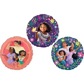 Anagram 17" Encanto Mirabel Isabela and Luisa Birthday Party Supplies 3 Foil Balloons Bouquet Decorations