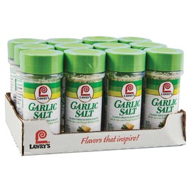 Lawry's Coarse Ground with Parsley Garlic Salt, 6 oz (Pack of 12)